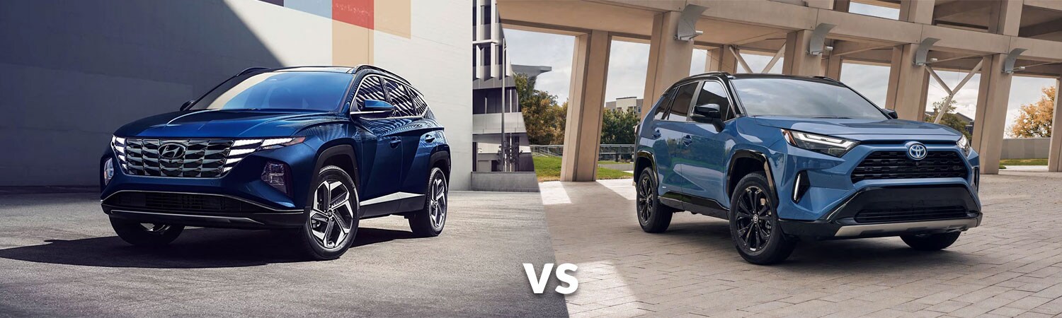 2024 Hyundai Tucson vs. 2024 Toyota RAV4 2024 Hyundai Tucson vs. 2024 Toyota RAV4