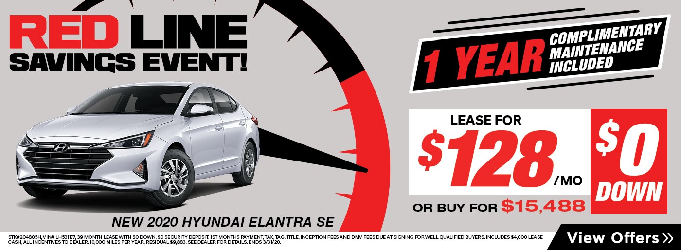 2020 Hyundai Elantra Lease Deal in Yonkers