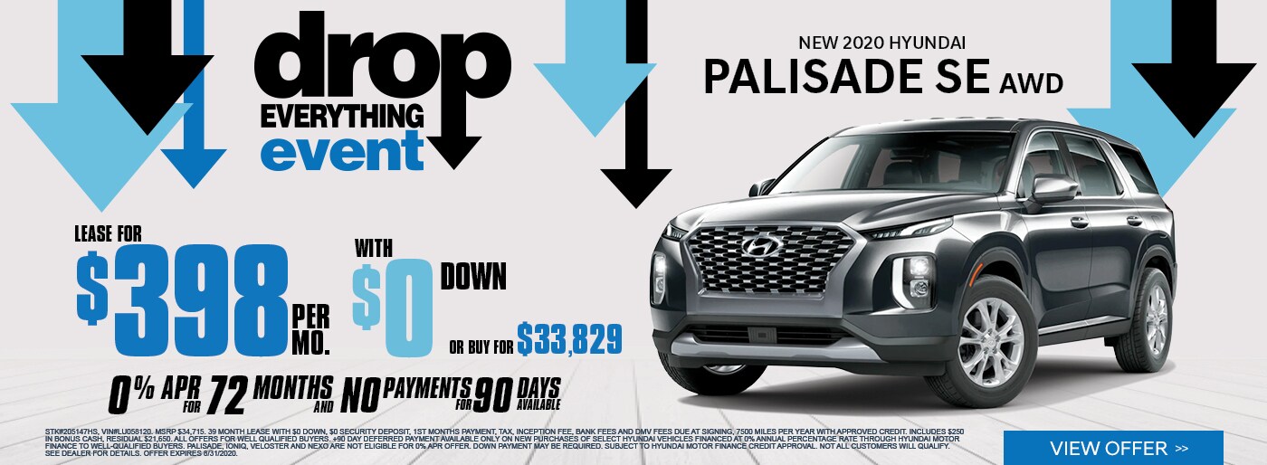 2020 Hyundai Palisade Lease Deal in Yonkers NY