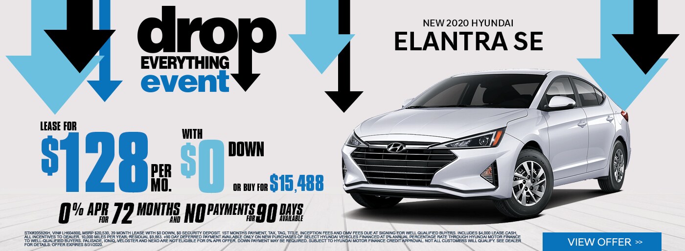 2020 Hyundai Elantra Lease Deal in Yonkers