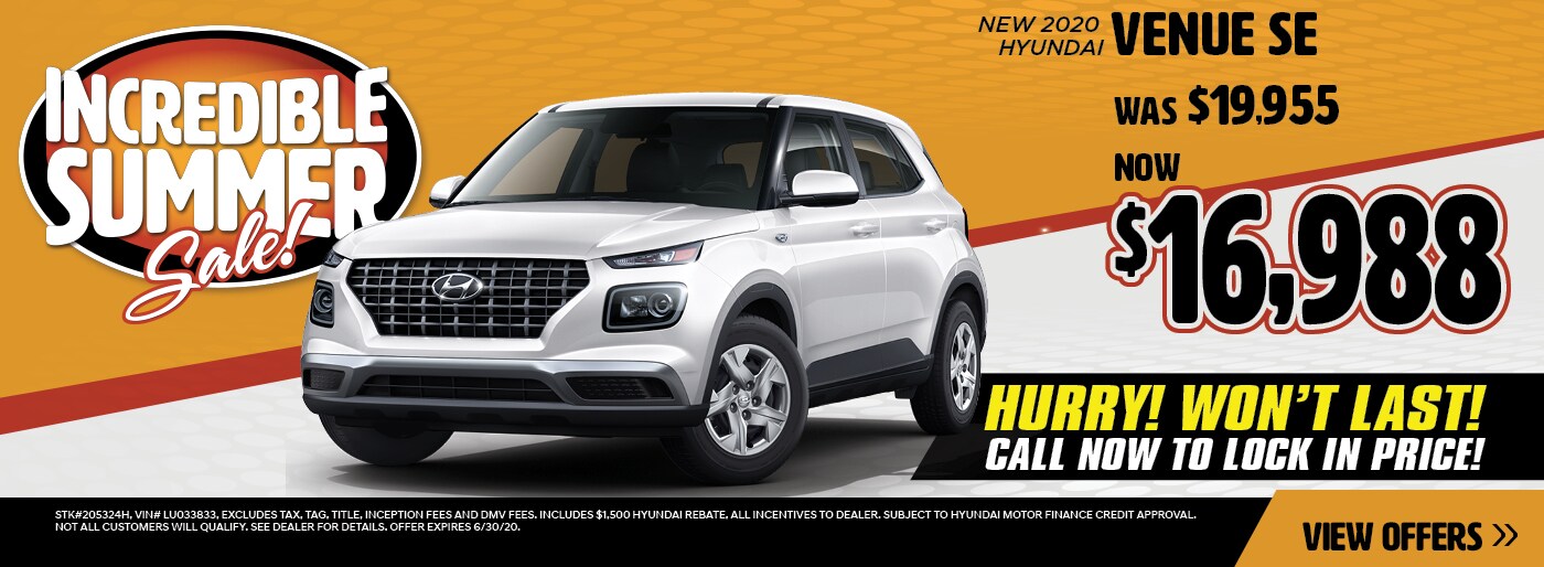 ALL NEW 2020 Hyundai Venue Lease or Buy Deal in NY Hartsdale