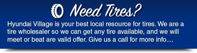 We Sell Tires!