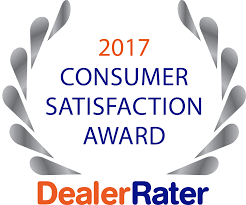 Dealer Rater 2017 Consumer Satisfaction Award