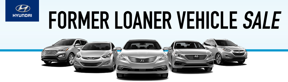 Hyundai Demo and Loaner Cars For Sale