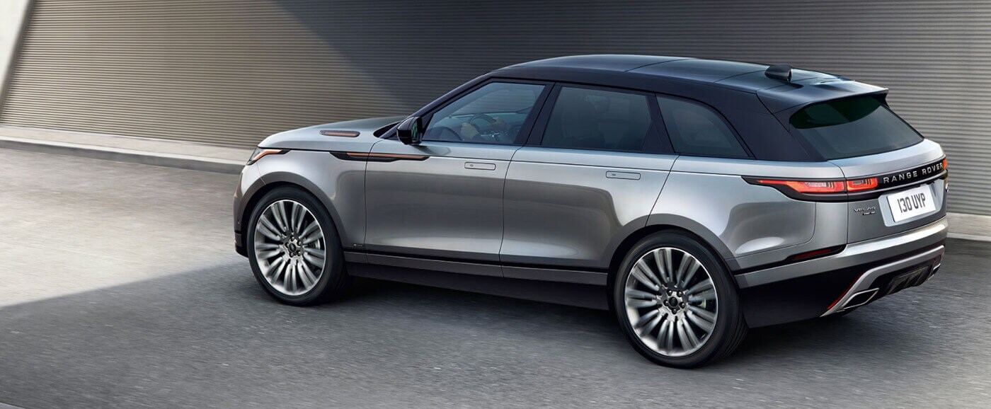 2018 Range Rover Velar trim banner