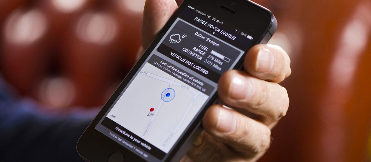 Land Rover InControl Phone App