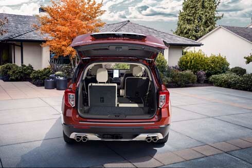 2020 Ford Explorer interior 2020 Ford Explorer interior trunk