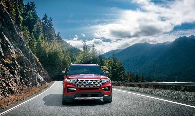 2020 Ford Explorer 2020 Ford Explorer exterior front view
