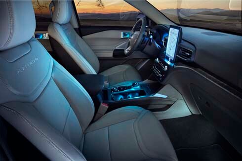 2020 Ford Explorer interior 2020 Ford Explorer interior technology