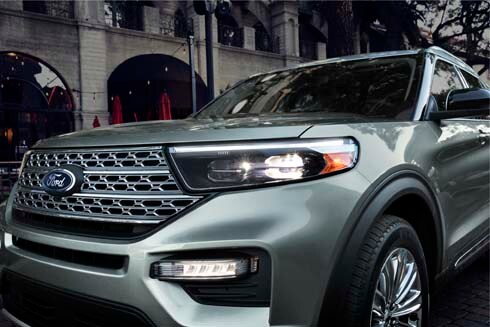 2020 Ford Explorer 2020 Ford Explorer exterior front view