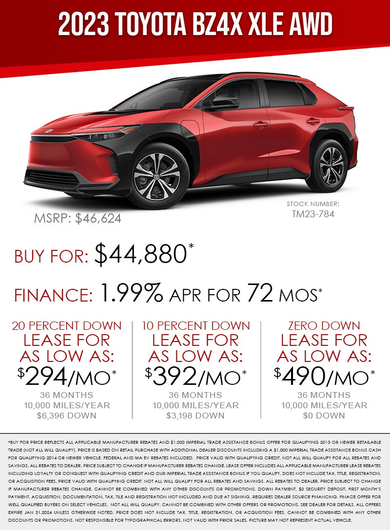 Toyota Lease Deals Special Offers and Finance Offers Available at