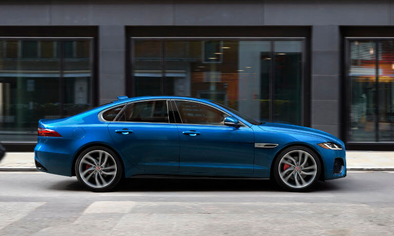 2024 Jaguar XF driving in city