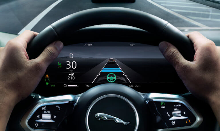 2020 Jaguar I-PACE interior driver dash