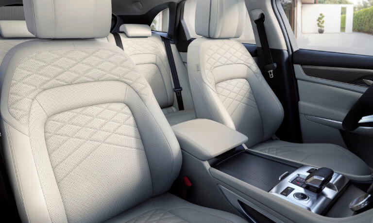 2021 Jaguar F-PACE interior