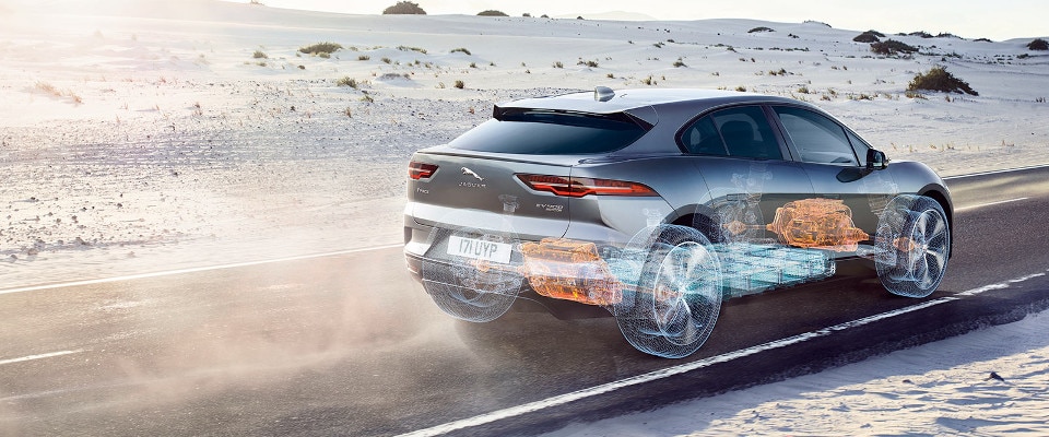 2019 Jaguar I-Pace rear view