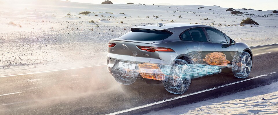2019 Jaguar I-Pace rear view