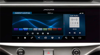 2019 Jaguar I-Pace Configurable Ambient Interior Lighting