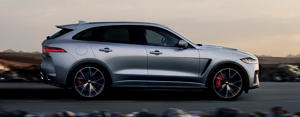 2019 Jaguar F-Pace side view