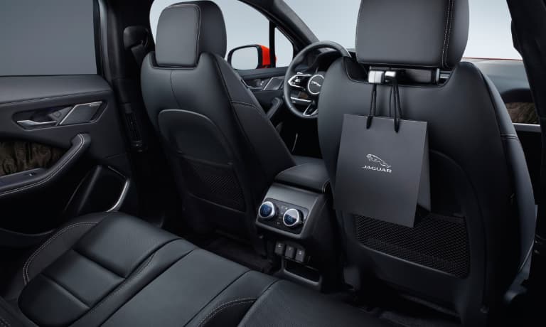 2020 Jaguar I-PACE interior backseat view