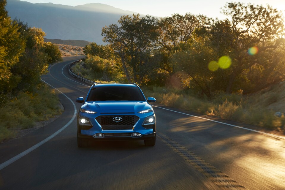 New Hyundai Kona in Blue