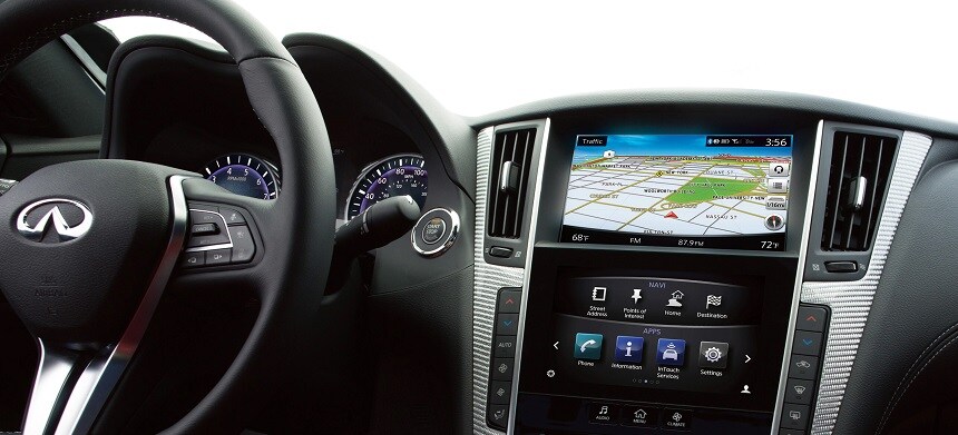 INFINITI In-Touch Dashboard