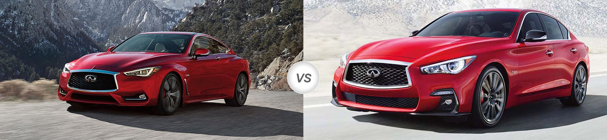 2018 INFINITI Q60 vs 2018 INFINITI Q50