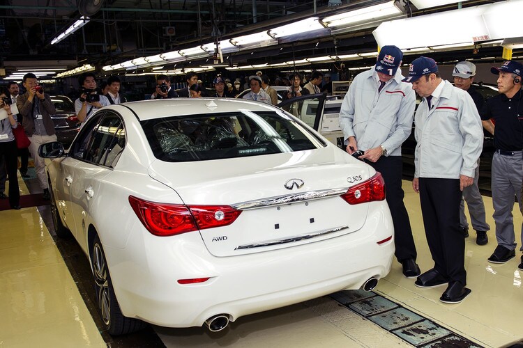 Infiniti Q50 production
