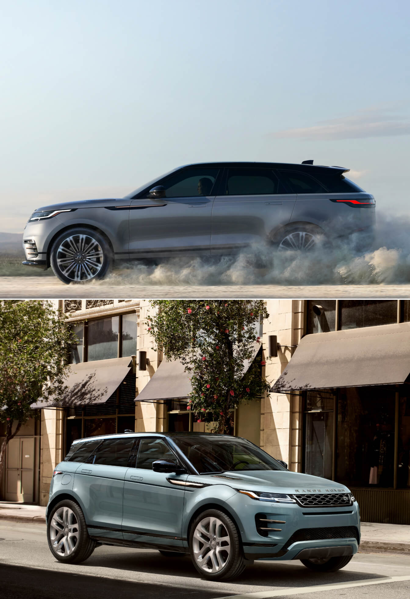 2024 RANGE ROVER VELAR VS. RANGE ROVER EVOQUE: SPECS & PERFORMANCE