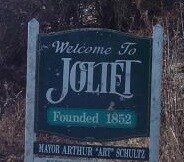 Joliet Sign Near Car Dealer