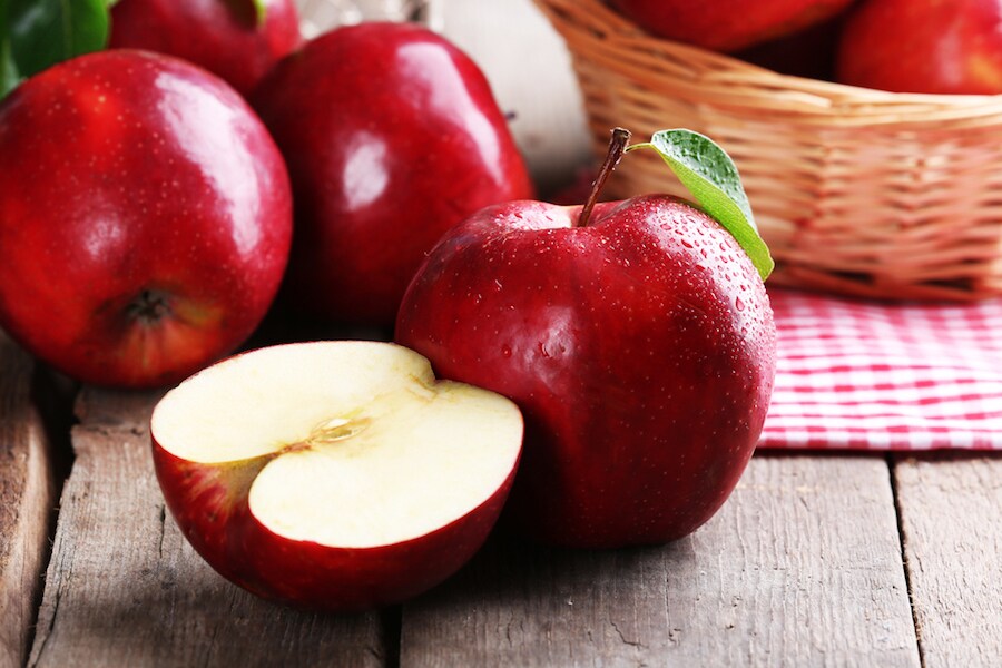 Ripe Red Apples