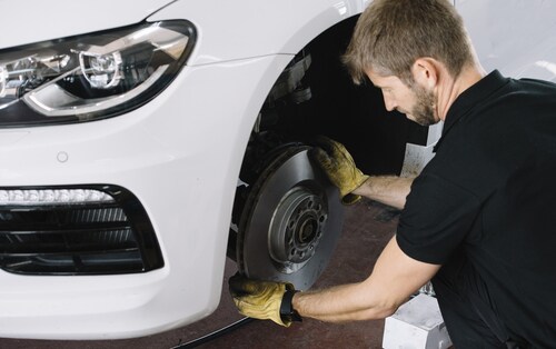 Installing a new rotor