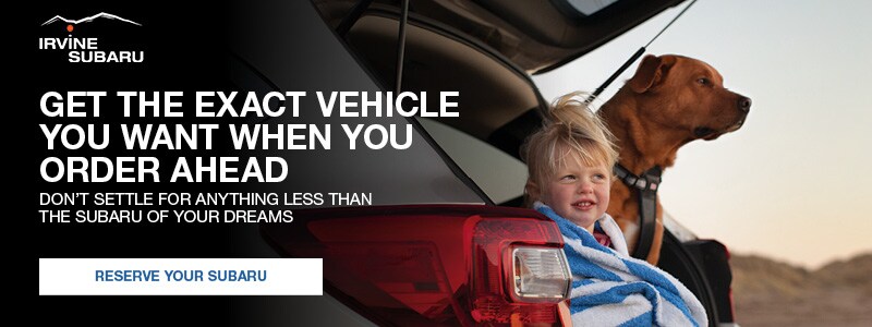 Reserve Your Subaru