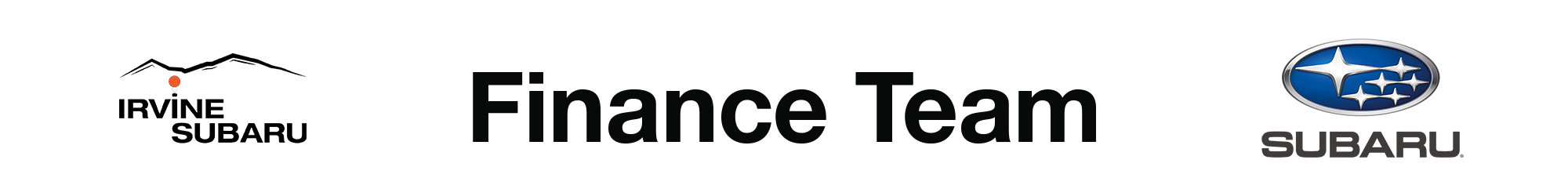 Finance Team Banner