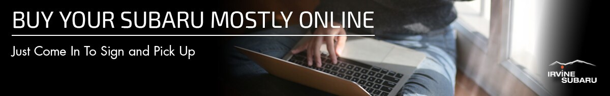 Buy Your Subaru Mostly Online