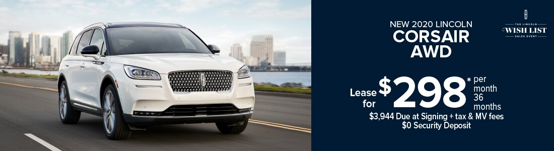 Irwin Lincoln Lease offer Freehold NJ
