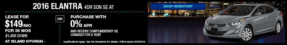 2016 Elantra Offer