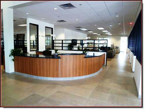 Infiniti of Scottsdale Dealership Remodel Reception