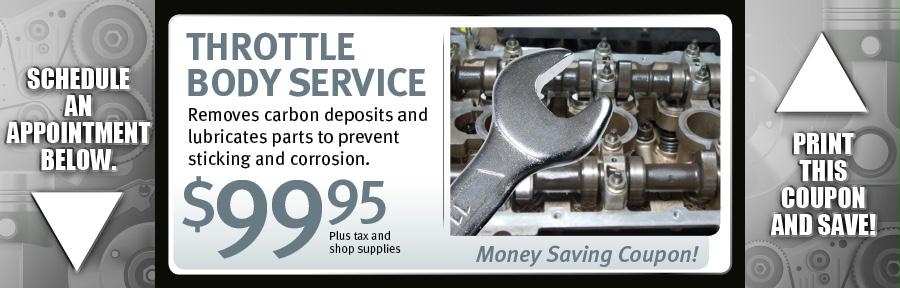 Throttle Body Service