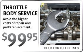 Infiniti Throttle Body Service Coupon Scottsdale AZ