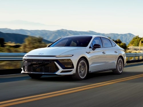 2025 Hyundai Sonata driving