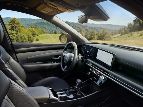 2025 Hyundai Santa Cruz front seating area
