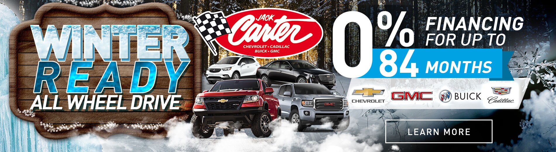 Winter Ready with AWD from Jack Carter Chevrolet