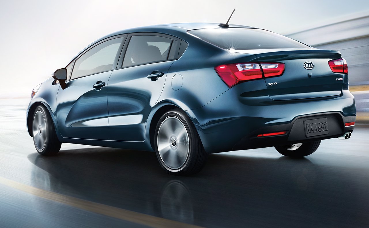 2014 Kia Rio Rear View NJ