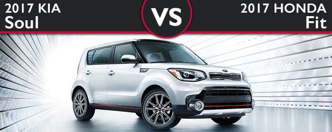 Kia Soul vs. Honda Fit in Fair Lawn NJ