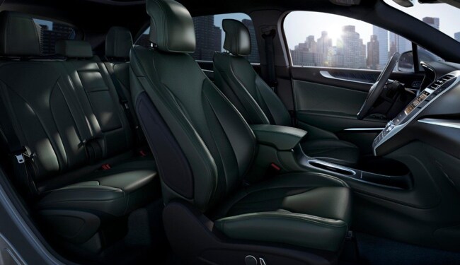 The luxurious interior of the 2019 Lincoln MKC