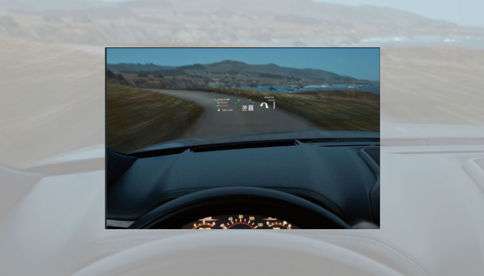 Digital information cluster in the 2019 Lincoln Black Label Continental