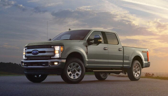 The powerful exterior of the 2019 Ford F-250