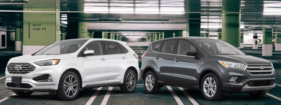 The 2019 Ford Edge and 2019 Ford Escape available at Jack Demmer Ford in Wayne, MI