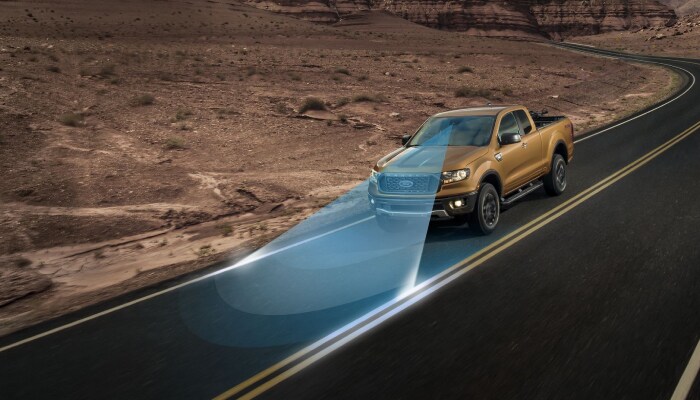 Lane Keeping System inside the 2019 Ford Ranger