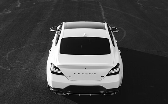 3 Main Benefits of Using OEM Parts for Your Vehicle at Genesis of York | Back of G70 parked